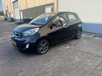 Kia Picanto 1.0 Cvvt 5-DRS 2013 Zwart beschikbaar voor biedingen