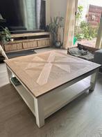 Salontafel Velante 100x100cm eikenblad, Huis en Inrichting, Ophalen, Gebruikt, 50 tot 100 cm, 50 tot 100 cm
