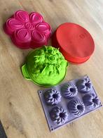 Leuke unieke bakvormen 4 stuks in 1 koop voor 10 euro, Ophalen of Verzenden, Zo goed als nieuw, Taarten, Bakvorm
