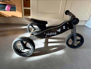 Stoere loopfiets, driewieler of tweewieler van te maken beschikbaar voor biedingen