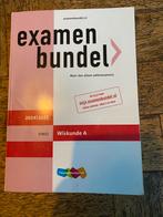 Examenbundel wiskunde A 2024/2025, Ophalen of Verzenden, Zo goed als nieuw, VWO