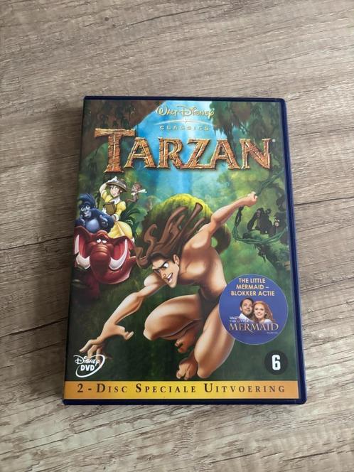 disney dvd tarzan, Cd's en Dvd's, Dvd's | Tekenfilms en Animatie, Zo goed als nieuw, Europees, Tekenfilm, Vanaf 6 jaar, Ophalen of Verzenden