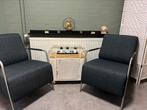 Heerlijke relax stoelen in nieuwstaat, moet snel weg, Ophalen, Twee, Zwart, Zo goed als nieuw