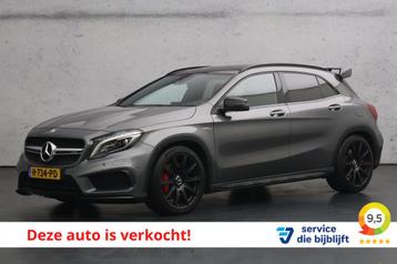 Mercedes-Benz GLA AMG 45 4MATIC Premium | Elektrisch glazen  beschikbaar voor biedingen
