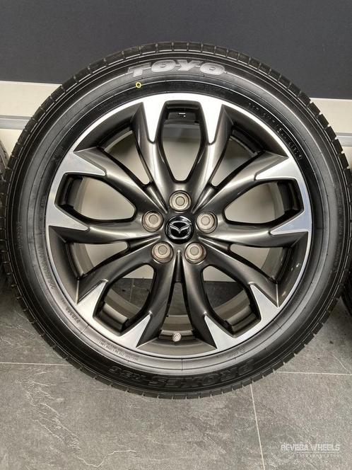 19” originele Mazda CX5 CX-5 velgen + banden 5x114.3 9965087, Auto-onderdelen, Banden en Velgen, Banden en Velgen, Zomerbanden