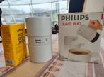 Philips Travel Duo HD4720 met doos - Koffiezetapparaat, Huis en Inrichting, Ophalen of Verzenden, Gebruikt