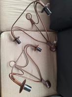 2 wandlampen landelijk brocante, Ophalen of Verzenden, Zo goed als nieuw, Metaal