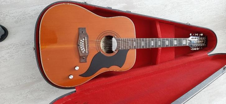 Eko ranger 12 snarig, Muziek en Instrumenten, Snaarinstrumenten | Gitaren | Akoestisch, Gebruikt, Western- of Steelstringgitaar