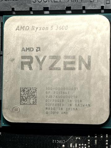 Ryzen 5 3600 bundel met X570 mobo en 16GB Corsair DDR4 beschikbaar voor biedingen