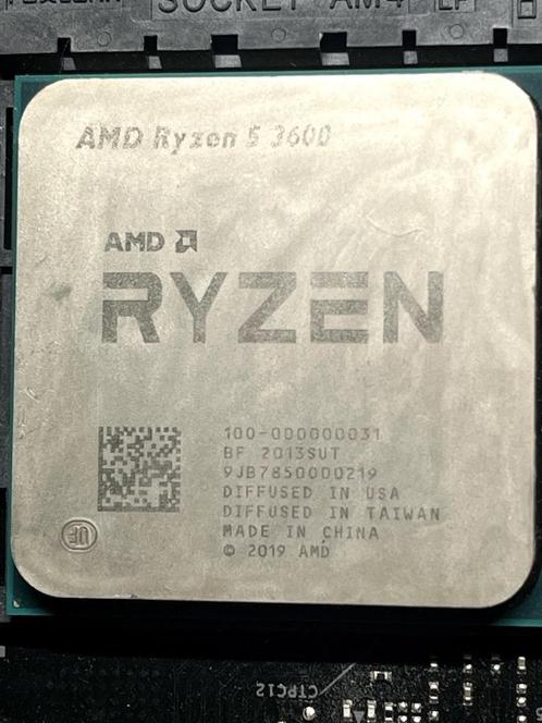 Ryzen 5 3600 bundel met X570 mobo en 16GB Corsair DDR4, Computers en Software, Processors, Gebruikt, 6-core, 12-core, 3 tot 4 Ghz