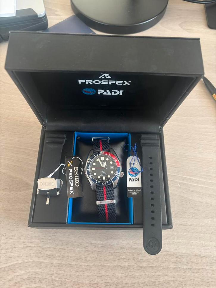 Seiko Prospex SPB087J1 Full Set, Sieraden, Tassen en Uiterlijk, Horloges | Heren, Gebruikt, Polshorloge, Seiko, Staal, Kunststof