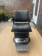 Greiner vintage kappersstoel - barber chair vintage 903, Ophalen, Zwart, Vintage, Zo goed als nieuw