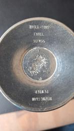 vintage Noors wijnglas / tin, Ophalen of Verzenden