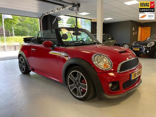 Mini Mini 1.6 John Cooper Works Chili l Navi l Leder l PDC l, Auto's, Mini, Bedrijf, Te koop, Cabrio, ABS, Airbags, Airconditioning
