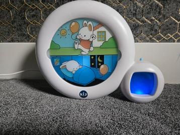 KidSleep Moon Wit/Blauw Slaaptrainer en Kinderwekker beschikbaar voor biedingen