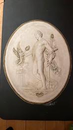 Gips reliëf, Ophalen