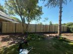 Hout-beton grenen schutting 21 planken €110,- per meter !, Ophalen, 1 tot 2 meter, 6 meter of meer, Nieuw