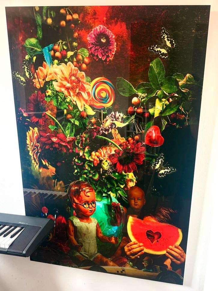 Cobra Art ‘ Still Life with Dolls ‘ - Limited Edition, Antiek en Kunst, Kunst | Overige Kunst, Ophalen of Verzenden