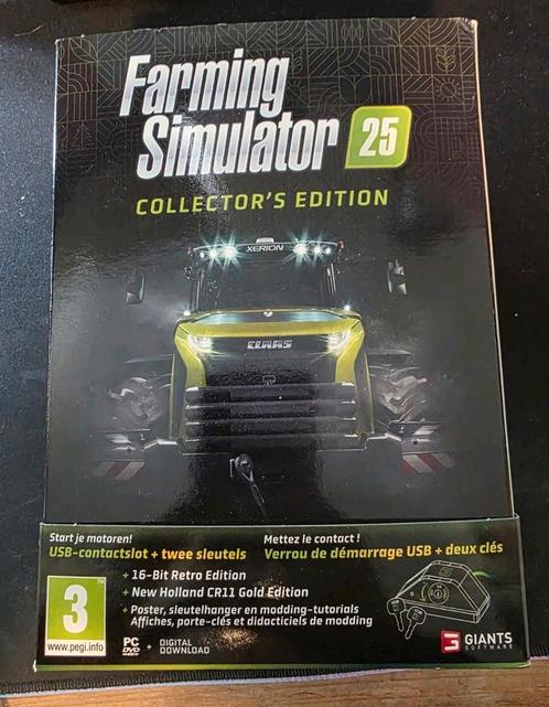 Farming Simulator 25 Collector’s Edition – PC – Nieuwstaat!, Spelcomputers en Games, Games | Pc, Zo goed als nieuw, Simulatie