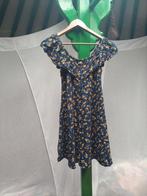 Schattige blauwe jurk met gele bloementjes, Maat 38/40 (M), Blauw, Ophalen of Verzenden, Clockhouse