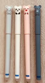 Uitgumbare Erasable  Pennen - 4 Stuks- extra kleurvullingen, Diversen, Ophalen of Verzenden, Nieuw