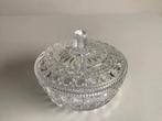 vintag bonbonnière met deksel, Antiek en Kunst, Antiek | Glas en Kristal, Ophalen of Verzenden