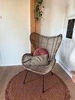 Troubadour Bali Fauteuil - Rotan, Huis en Inrichting, Ophalen, Minder dan 75 cm, Riet of Rotan, Zo goed als nieuw