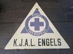 Emaille bord fysiotherapeut € 40, Antiek en Kunst, Antiek | Emaille, Ophalen of Verzenden