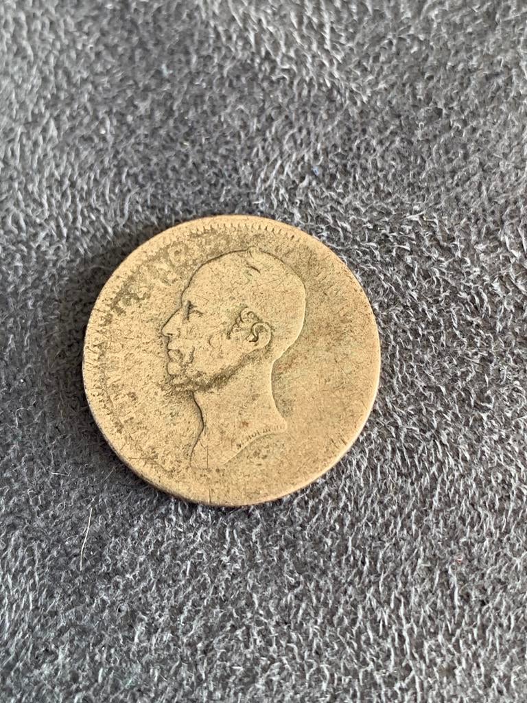 Zilveren 25 cents Willem ll 1848, Postzegels en Munten, Munten | Nederland, Ophalen, Zilver, 25 cent, Losse munt