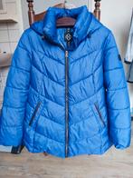 ZGAN! Winterjas District 46, Kleding | Dames, Jassen | Winter, Ophalen, Zo goed als nieuw, Maat 46/48 (XL) of groter, Blauw