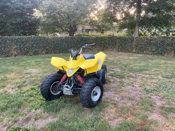 Suzuki quad 90cc perfecte staat ORGINEEL IN HET GEEEL beschikbaar voor biedingen