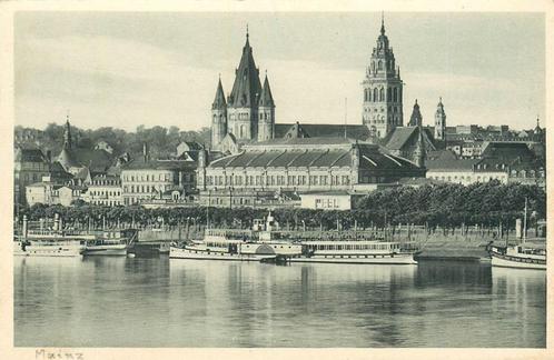 (701-297-025) Mainz Hotel Rheingauerhof, Verzamelen, Ansichtkaarten | Buitenland, Duitsland, Verzenden