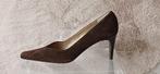 Mooie d.bruine suede pumps van Moda di Fausto   maat 42, Pumps, Bruin, Verzenden, Moda di Fausto
