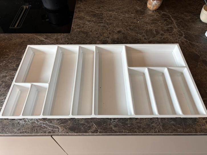 Siematic Bestekinzet kunststof wit, Huis en Inrichting, Keuken | Keukenelementen, Zo goed als nieuw, Minder dan 100 cm, 25 tot 50 cm