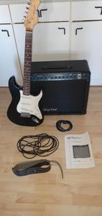 Electiche gitaar met toebehoren., Muziek en Instrumenten, Ophalen, Gebruikt, Solid body, Overige merken