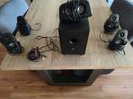 Logitech 5.1 Surround Speakerset - Krachtig Geluid!, Computers en Software, Pc speakers, Ophalen of Verzenden, Gebruikt, Audiokanaal 5.1
