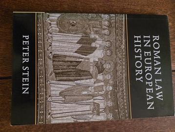 Roman LAW in european history- Peter Stein beschikbaar voor biedingen