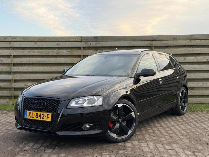 Audi A3 Sportback 2.0 TFSI S-line Stoelverw. Cruise VOL, Auto's, Audi, Bedrijf, Te koop, A3, 4x4, ABS, Airbags, Airconditioning