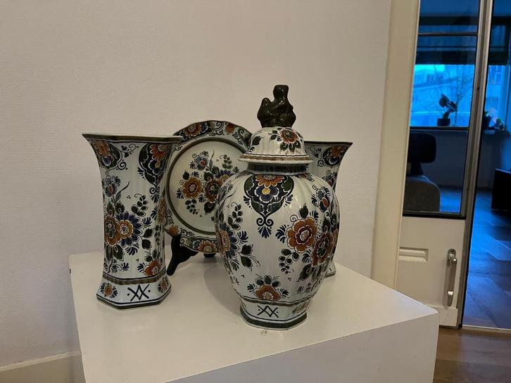 Delfts Blauw Aardewerk Set, Antiek en Kunst, Antiek | Keramiek en Aardewerk, Ophalen of Verzenden