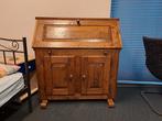 Secretaire - Handgemaakt 1982 - Eikenhout, Huis en Inrichting, Ophalen, Zo goed als nieuw