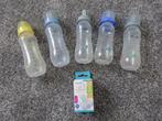 5 Drinkflessen en nieuwe spenen voor drinkflessen, Ophalen of Verzenden, Zo goed als nieuw, Overige typen