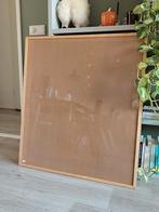 Houten fotolijst 80 x 90 cm met glas, Huis en Inrichting, Woonaccessoires | Lijsten, Ophalen, Gebruikt, 75 tot 100 cm, 75 cm of meer