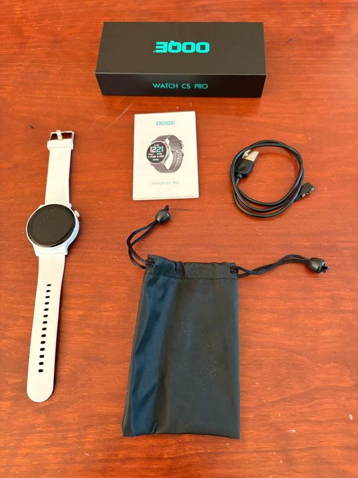 OOQE Watch CS Pro, Sieraden, Tassen en Uiterlijk, Smartwatches, Nieuw, Wit, Ophalen of Verzenden
