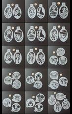 Schminksjablonen disney / prinses glittertattoo facepaint, Ophalen of Verzenden, Zo goed als nieuw, Schmink