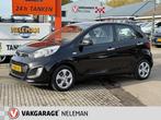KIA Picanto 1.0 CVVT 5-DRS BusinessLine camera apple carplay, Gebruikt, Elektrische ramen, 400 kg, Zwart