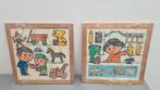 2 vintage houten puzzels van de jaren 70, Ophalen of Verzenden, Huis en Inrichting