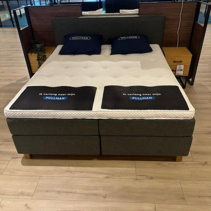 Pullman Express Boxspring Liverpool - 180x210cm, Huis en Inrichting, Slaapkamer | Bedden, Nieuw, Tweepersoons, 180 cm, 210 cm