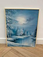 Winter schilderij, Antiek en Kunst, Ophalen