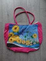 Roze Tas Met Bloemen En Vlinder >Snelle Verzending!<, Sieraden, Tassen en Uiterlijk, Tassen | Damestassen, Ophalen of Verzenden