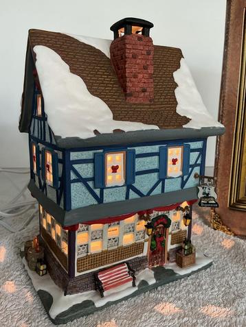 Luville Reidy In Vino Veritas Kersthuisje aanv kerstdorp beschikbaar voor biedingen